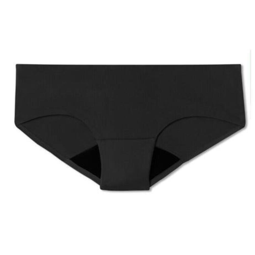 5 PAIR RUBY BLISS HIPSTER LEAK PROOF PERIOD PROTECTION PANTIES BLACK WOMENS 3XL